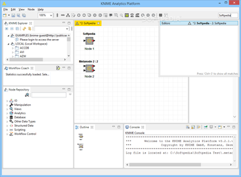 KNIME Analytics Platform screenshot 2