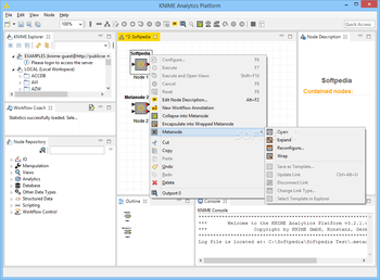 KNIME Analytics Platform screenshot 3