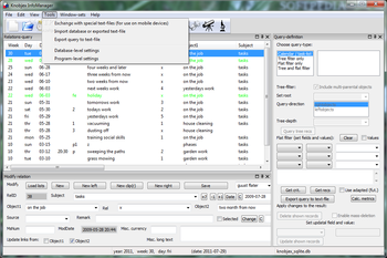 Knobjex Information Manager screenshot 2