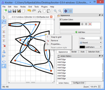 Knotter screenshot 2