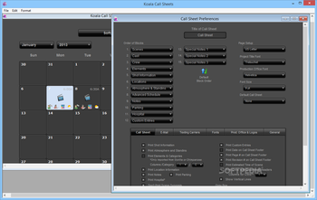 Koala Call Sheets screenshot 11