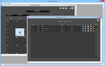 Koala Call Sheets screenshot 5