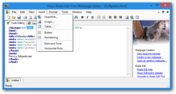 Koala Edit Free Webpage Editor screenshot 5