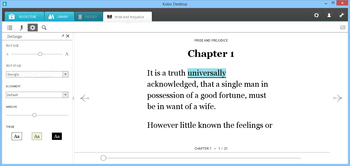 Kobo Desktop Edition (formerly Kobo) screenshot 11