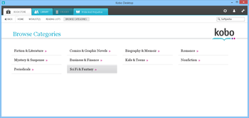 Kobo Desktop Edition (formerly Kobo) screenshot 5