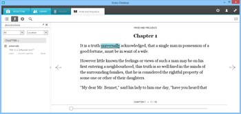 Kobo Desktop Edition (formerly Kobo) screenshot 9