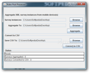 Kobo Post Processor screenshot