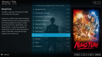 Kodi screenshot 3