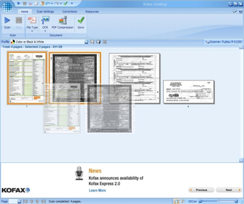 Kofax Desktop screenshot 2