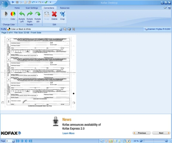 Kofax Desktop screenshot 3
