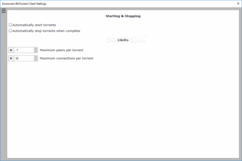 Koinonein BitTorrent Client screenshot 12