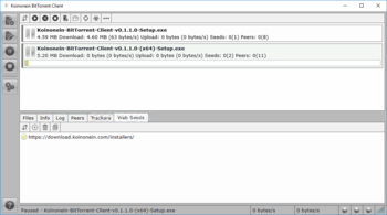 Koinonein BitTorrent Client screenshot 6