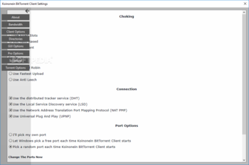 Koinonein BitTorrent Client screenshot 7