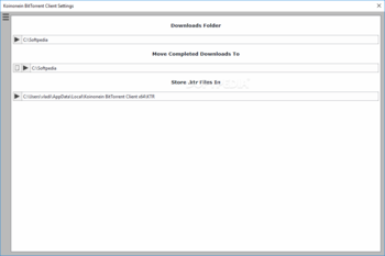 Koinonein BitTorrent Client screenshot 9