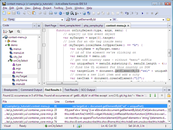 Komodo IDE (Windows) screenshot 2