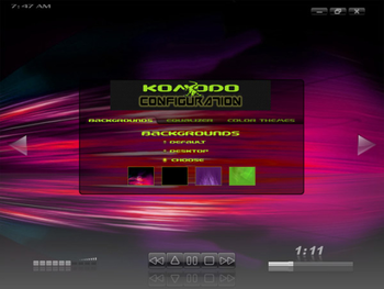 Komodo screenshot 3