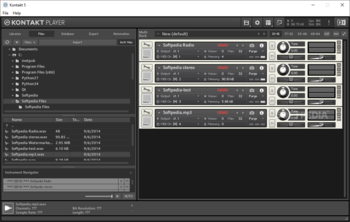 Kontakt Player screenshot