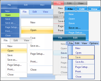 Kontrolus Menu for ASP.NET screenshot