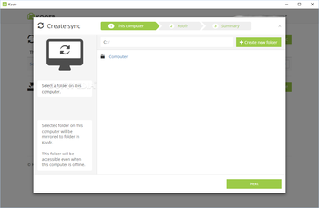 Koofr screenshot 2