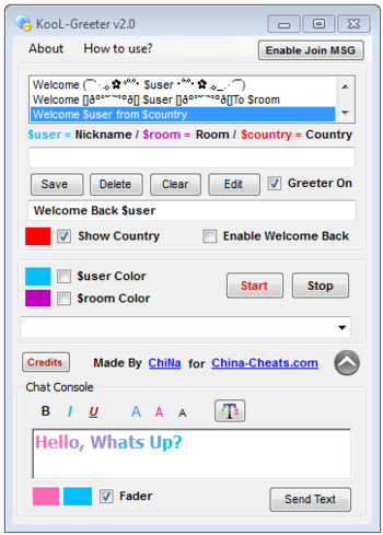 KooL-Greeter screenshot 2