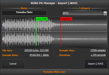 KORG PA Manager screenshot 3