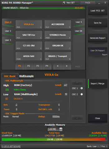 KORG PA Manager screenshot 6