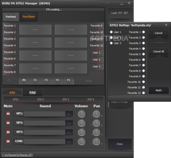 KORG PA Manager screenshot 2