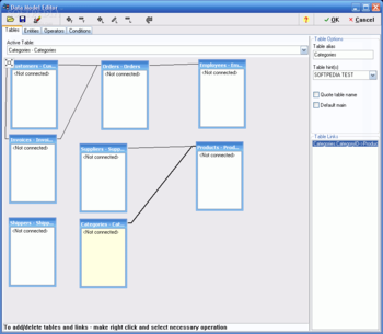 Korzh Query Builder screenshot 3