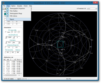 Kossel / Kikuchi screenshot 3