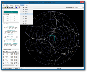 Kossel / Kikuchi screenshot 6