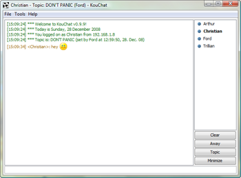 KouChat screenshot