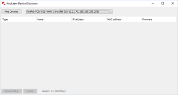 Koukaam Device Discovery screenshot