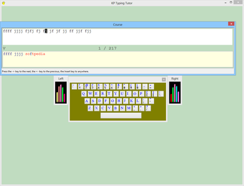 KP Typing Tutor screenshot 2