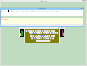 KP Typing Tutor screenshot 3