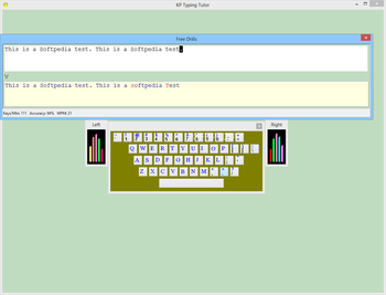 KP Typing Tutor screenshot 4