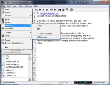 KPad screenshot 2