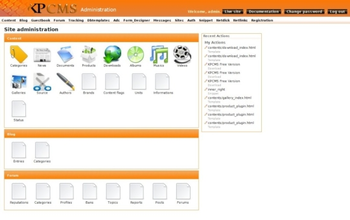KPCMS screenshot
