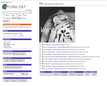 kPlaylist screenshot 2