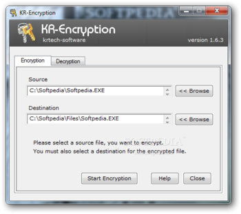 KR-Encryption screenshot