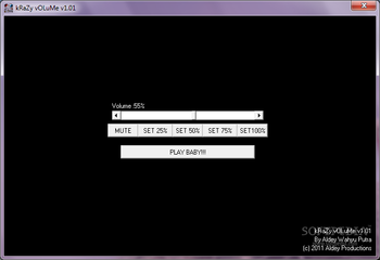 kRaZy vOLuMe screenshot