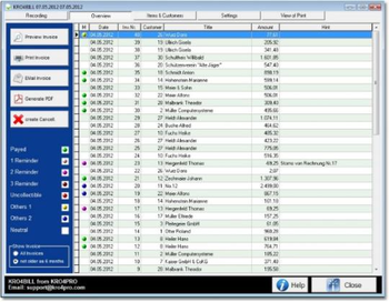 Kro4Bill Invoice Creator screenshot