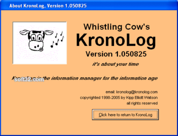 KronoLog screenshot 2