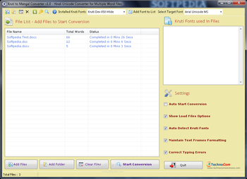 Kruti To Mangal Converter screenshot