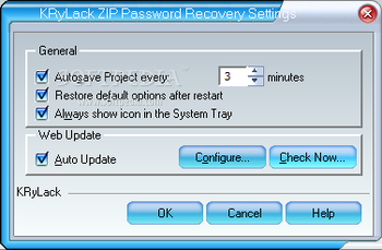 KRyLack ZIP Password Recovery screenshot 5