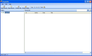 Kryptofile screenshot