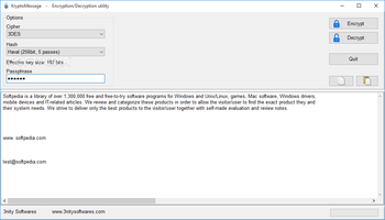 KryptoMessage screenshot
