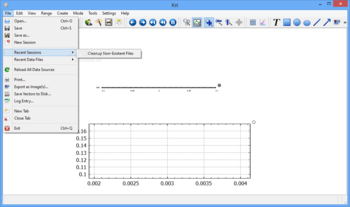 Kst screenshot 2