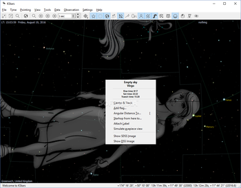 KStars screenshot 2