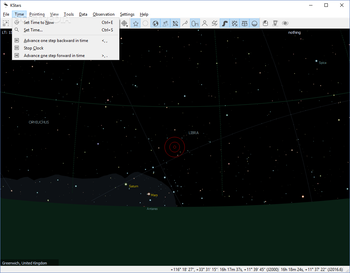 KStars screenshot 4