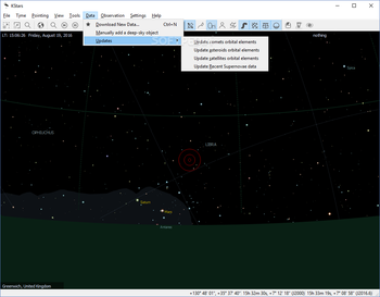 KStars screenshot 8